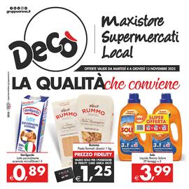 Volantino Decò Local Pagina 1
