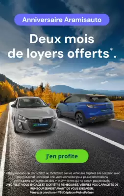 Catalogue Aramis Auto (valable jusqu'au 15-11)