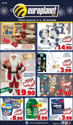 Volantino Europlanet Casa (valido fino al 16-11)
