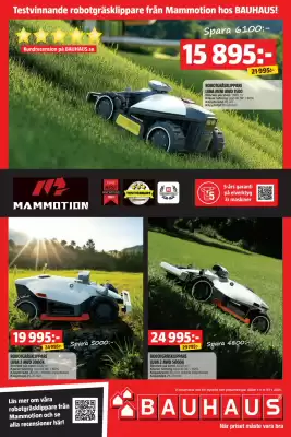 Bauhaus reklamblad (giltig till och med 9-11)