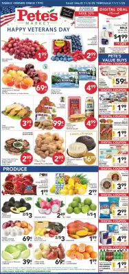 Pete's Fresh Market weekly ad (valid until 4-11)