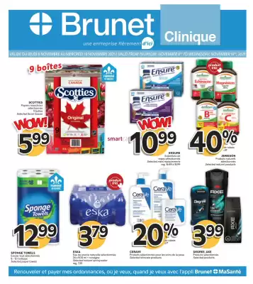 Brunet flyer (valid until 12-11)