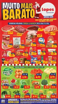 Folheto Lopes Supermercados (válido até 6-11)