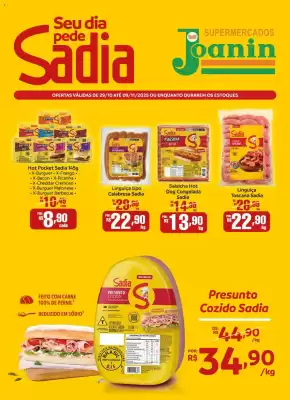Catálogo Supermercados Joanin (válido até 9-11)