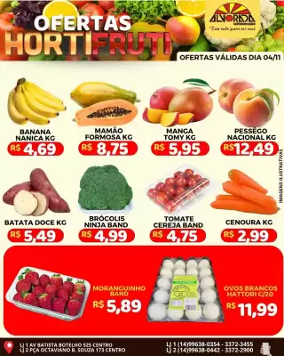 Catálogo Alvorada Supermercados (válido até 4-11)