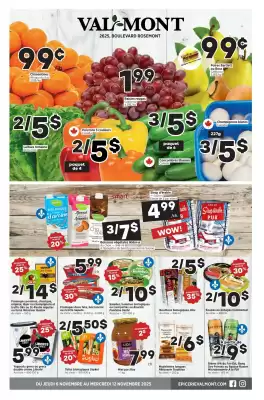 Val-Mont flyer (valid until 12-11)