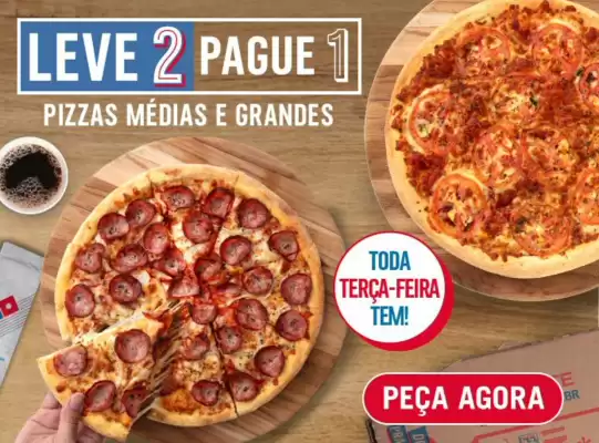 Catálogo Domino's Pizza (válido até 18-11)