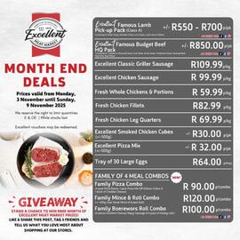 Excellent Meat Market catalogue week 45 Page 1