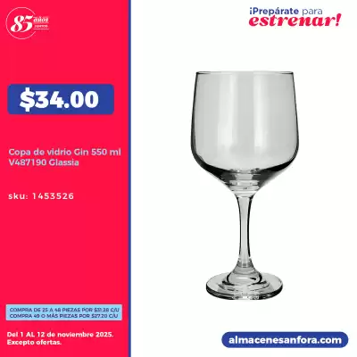 Catálogo Almacenes Anfora (válido hasta 10-11)