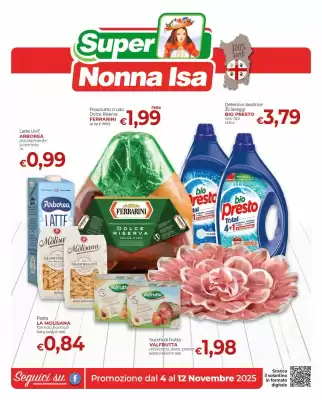 Volantino Supermercati Nonna Isa (valido fino al 12-11)