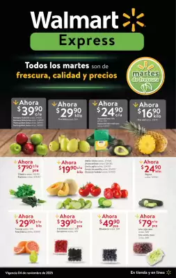 Catálogo Walmart Express (válido hasta 4-11)