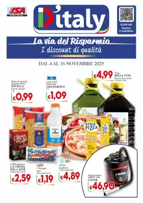 Volantino D'Italy (valido fino al 16-11)
