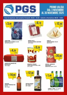 Volantino PGS Cash&Carry (valido fino al 30-11)