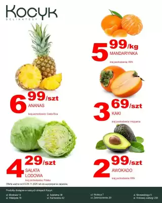 Delikatesy Kocyk gazetka (ważność do 9-11)
