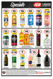 IGA Liquor catalogue week 45 Page 1