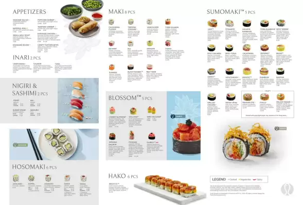 Sushi Shop flyer (valid until 31-12)