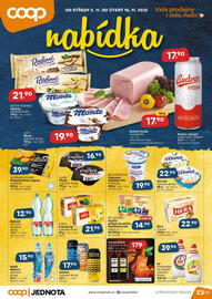 Coop leták | Jednota Strana 1