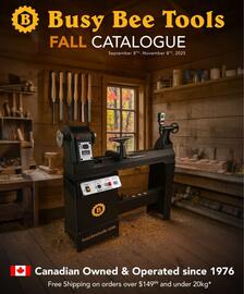 Busy Bee Tools flyer Page 1