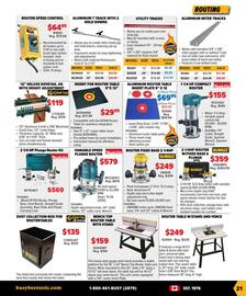 Busy Bee Tools flyer Page 21