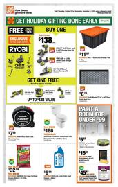 Home Depot flyer Page 1