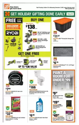 Home Depot flyer