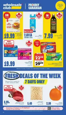 Wholesale Club flyer (valid until 12-11)