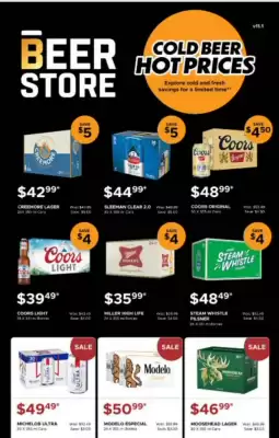 The Beer Store flyer (valid until 9-11)