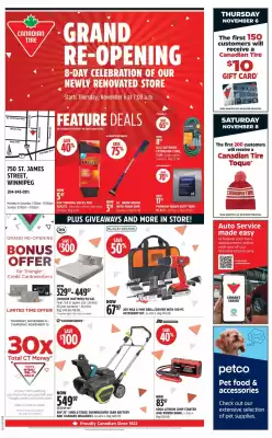 Canadian Tire flyer