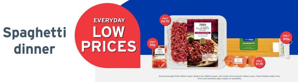 One Stop leaflet Page 1