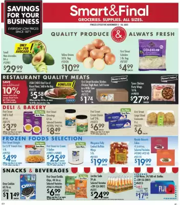 Smart & Final weekly ad (valid until 19-11)