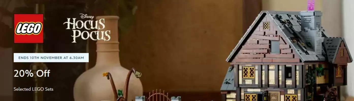 Disney Store leaflet (valid until 10-11)