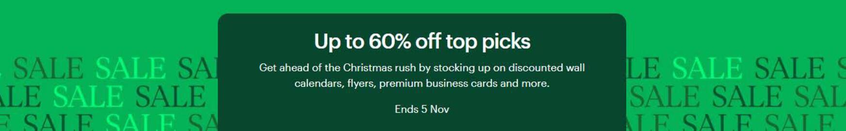 Vistaprint leaflet Page 1