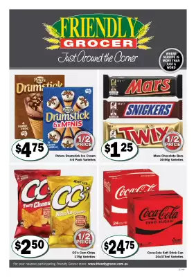Friendly Grocer catalogue (valid until 11-11)
