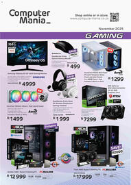 Computer Mania catalogue Page 1