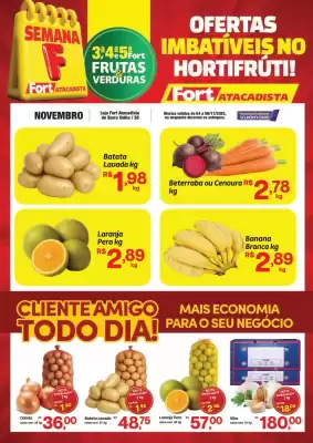 Tabloide Fort Atacadista (válido até 6-11)