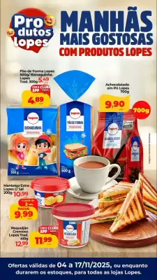 Folheto Lopes Supermercados (válido até 17-11)
