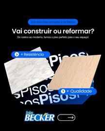 Folheto Lojas Becker Página 1