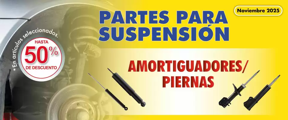 Catálogo Refaccionaria California (válido hasta 30-11)