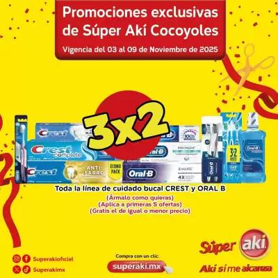 Folleto Super Aki (válido hasta 9-11)