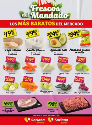 Folleto Soriana Mercado (válido hasta 6-11)