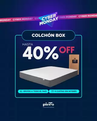 Catálogo Piero Colchones (válido hasta 6-11)