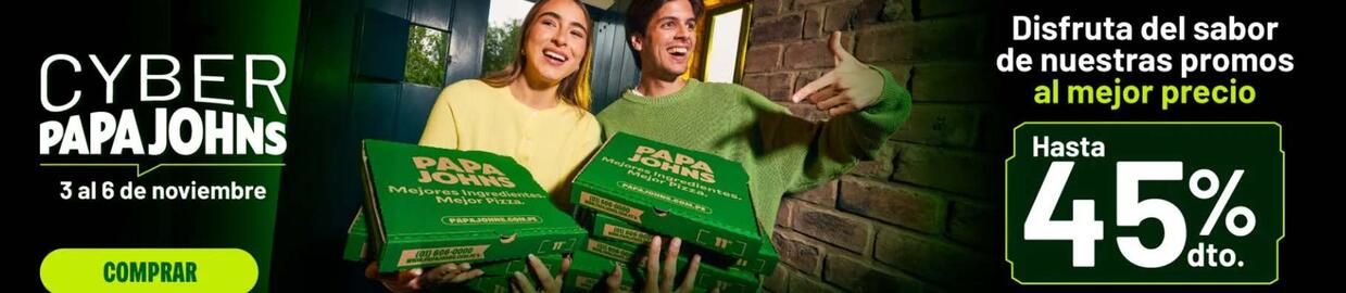 Catálogo Papa John's Página 1