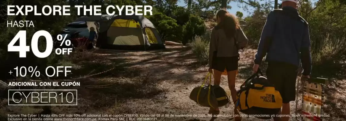 Catálogo The North Face (válido hasta 9-11)