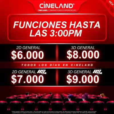 Catálogo Cineland (válido hasta 27-11)