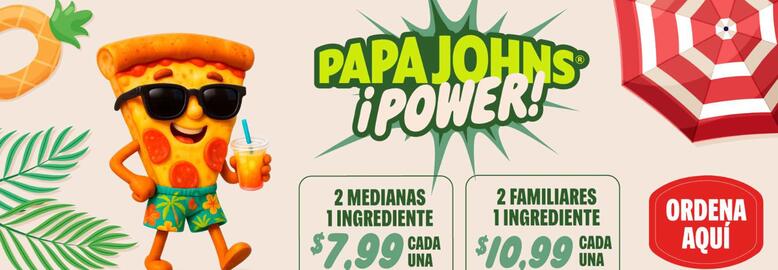 Catálogo Papa John's Página 1