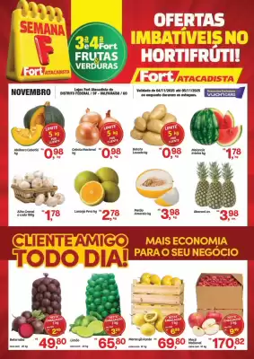 Tabloide Fort Atacadista (válido até 5-11)