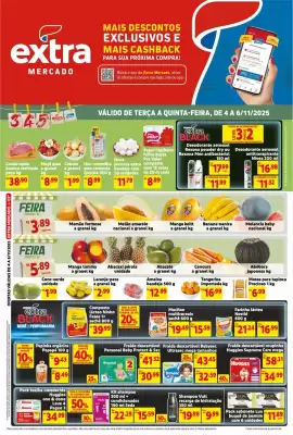 Encarte Mercado Extra (válido até 6-11)