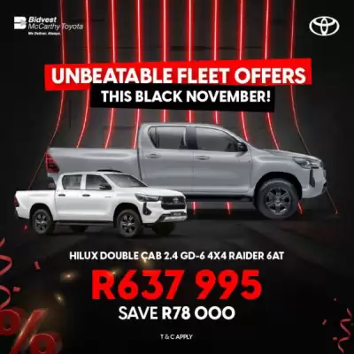 McCarthy Toyota catalogue (valid until 30-11)