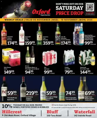 Oxford Freshmarket catalogue (valid until 10-11)