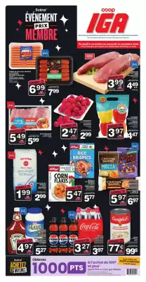 IGA flyer (valid until 12-11)